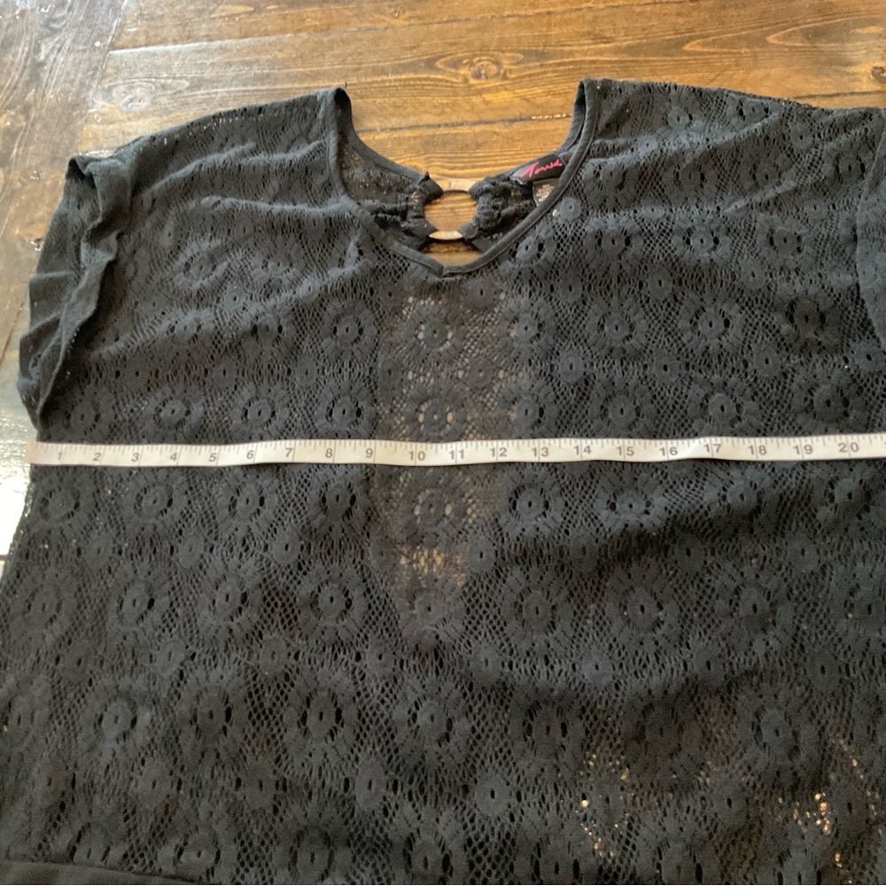 Torrid Black Lace Blouse - Picture 4 of 8